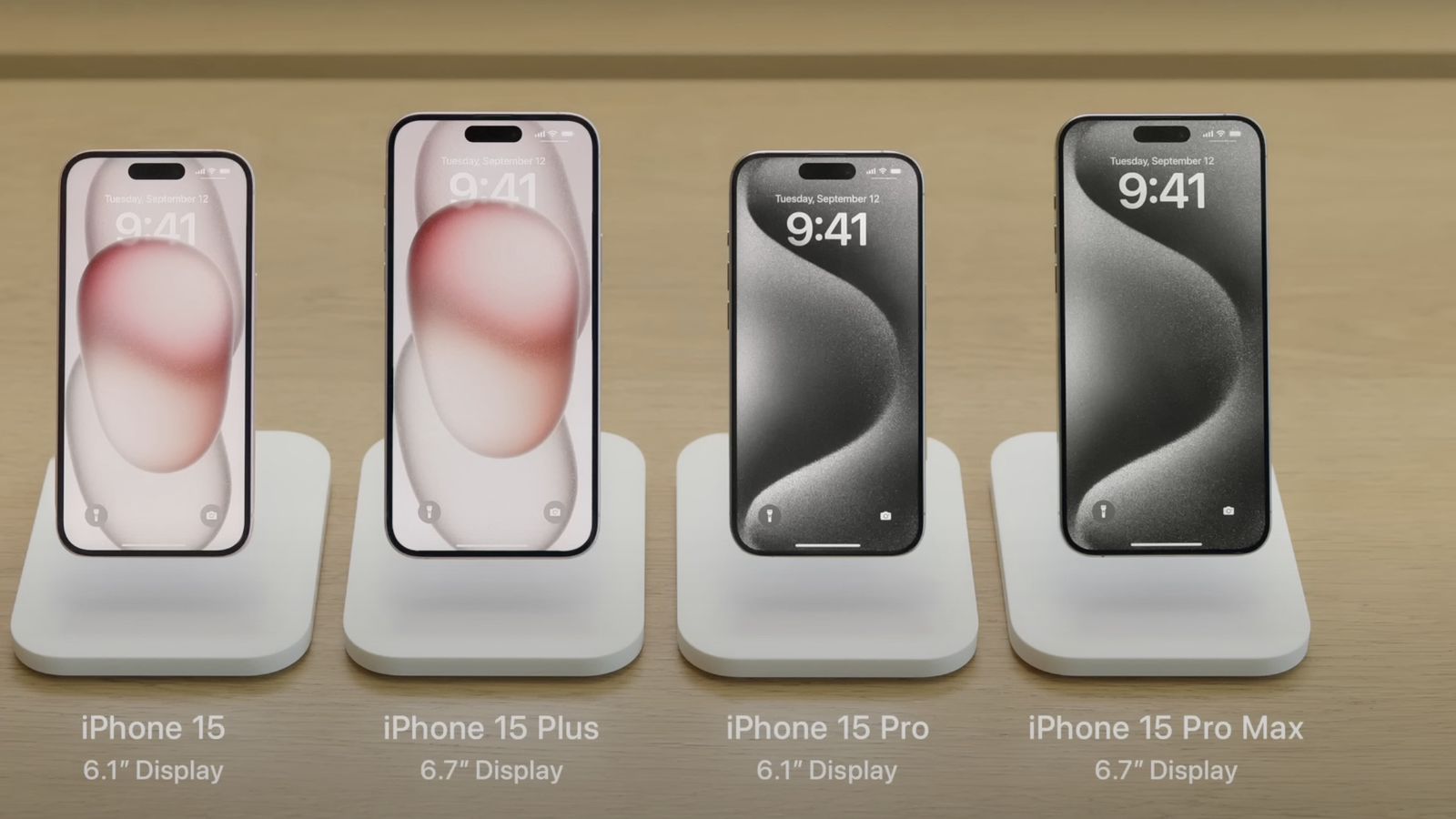 All iPhone 15 Phones Compared: Base vs. Plus vs. Pro vs. Pro Max