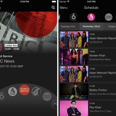 BBC iPlayer Radio app
