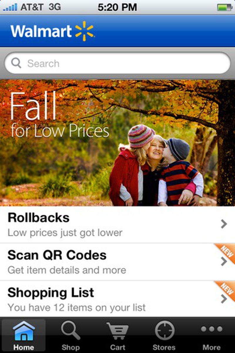 New Walmart iPhone App Includes Shopping List, Coupons MacRumors