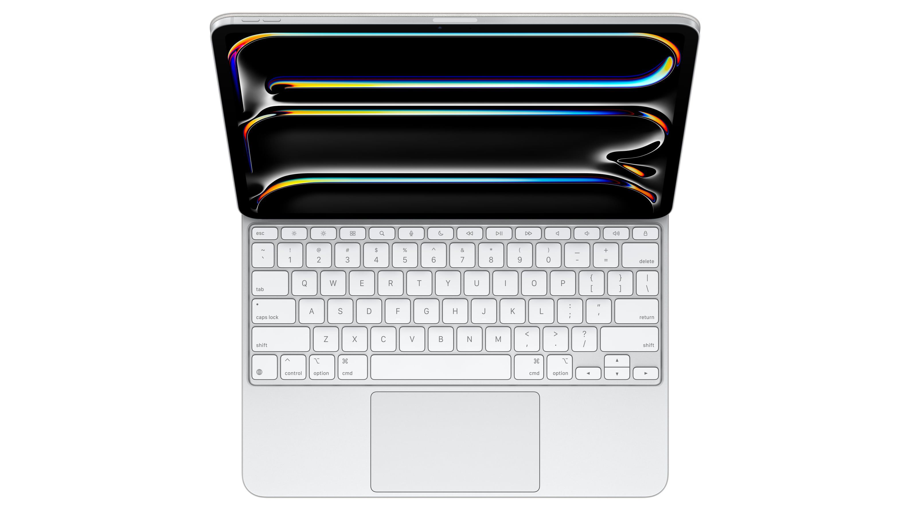 Клавиатура Magic Keyboard для iPad Pro 13 дюймов примерно на 50 грамм легче старой модели