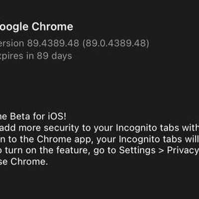 chrome beta incognito authentication
