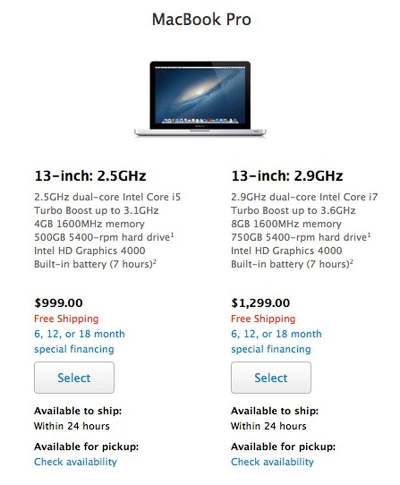 Apple Cuts Education Pricing on Non-Retina 13-Inch MacBook Pro, Now ...