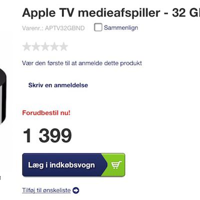 Apple TV 4 Elgiganten