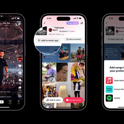 tiktok add to apple music