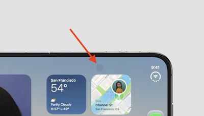 Почему подэкранная камера iPhone Duo находится не в углу