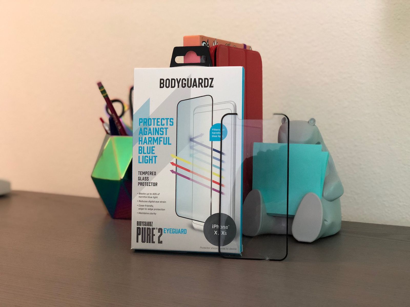 Apple iPhone Xs Max BodyGuardz® Pure® 2 Premium Glass Screen Protector