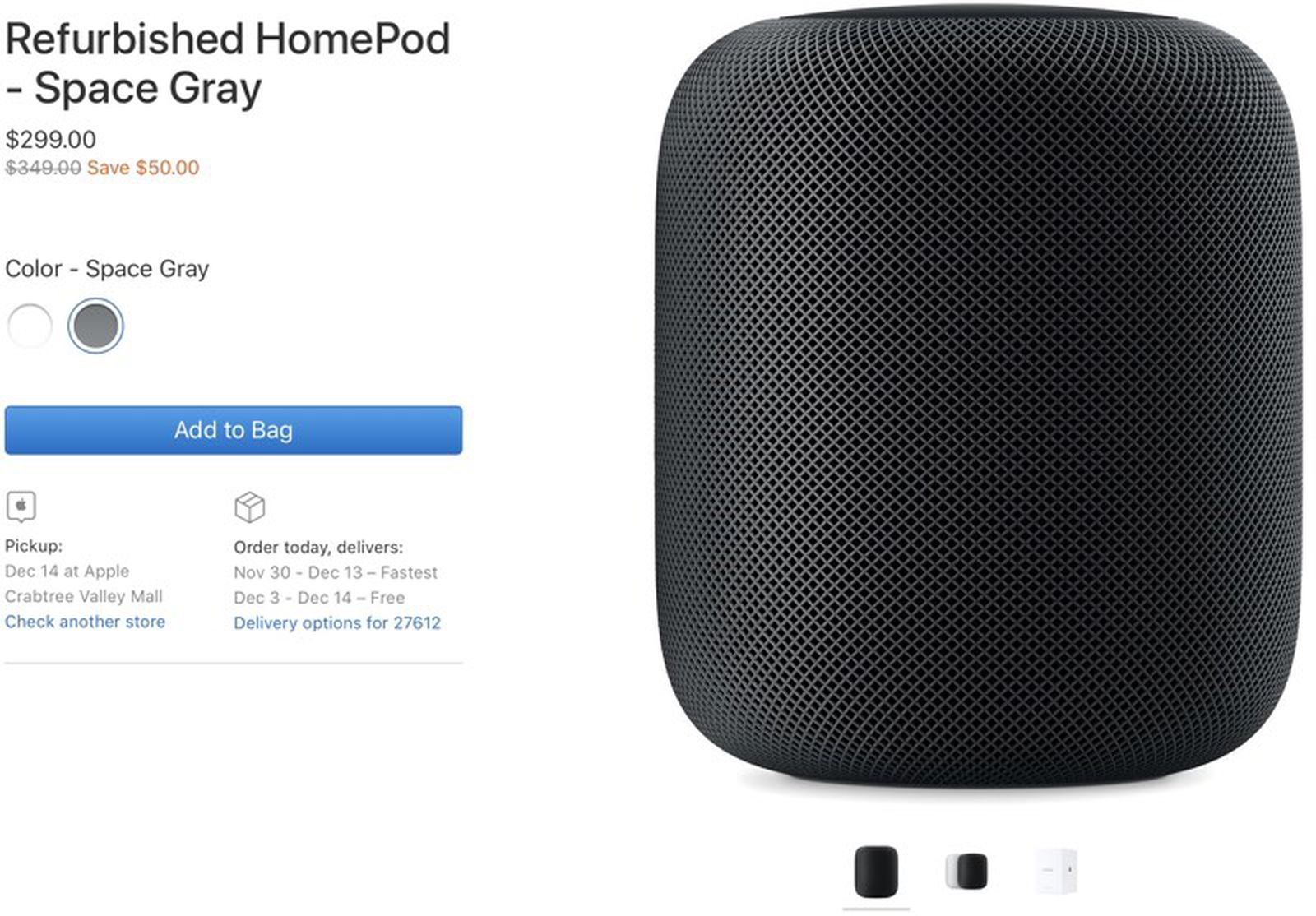 Apple Now Offering Refurbished AirPods 3 for $149 - MacRumors