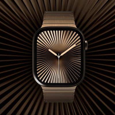 apple watch series 10 gold titanium