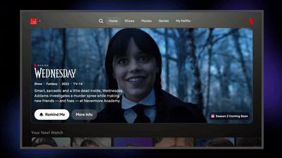 netflix new interface