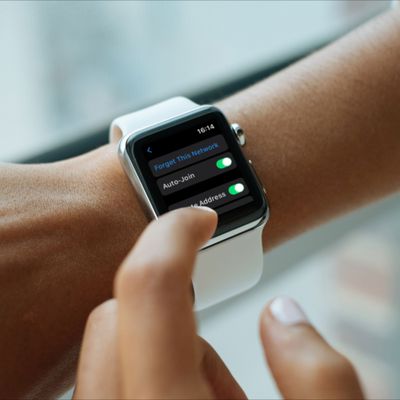 apple watch private wifi