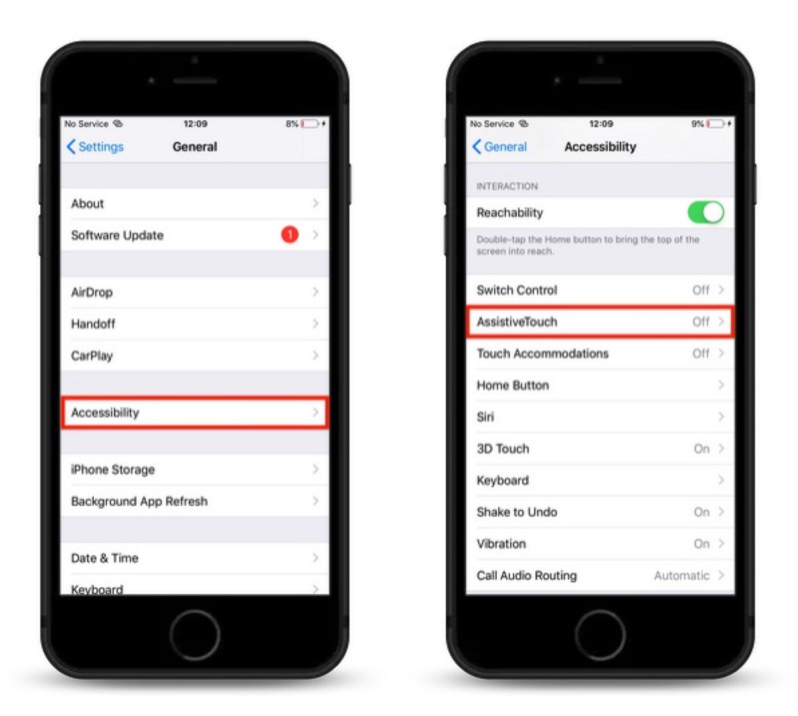 How to Create a Virtual Home Button in iOS Using Assistive Touch