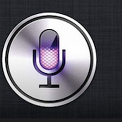 siri icon on linen