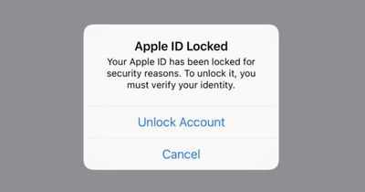 Apple ID locked
