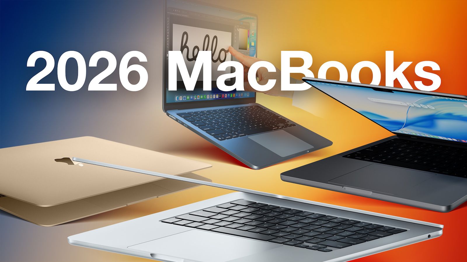 Apple Is Expected to Launch These Four MacBooks in 2026 - macrumors.com