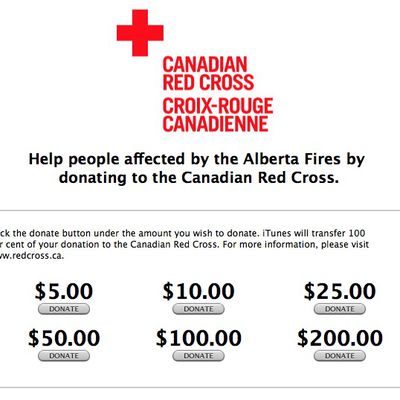 Red Cross iTunes Alberta