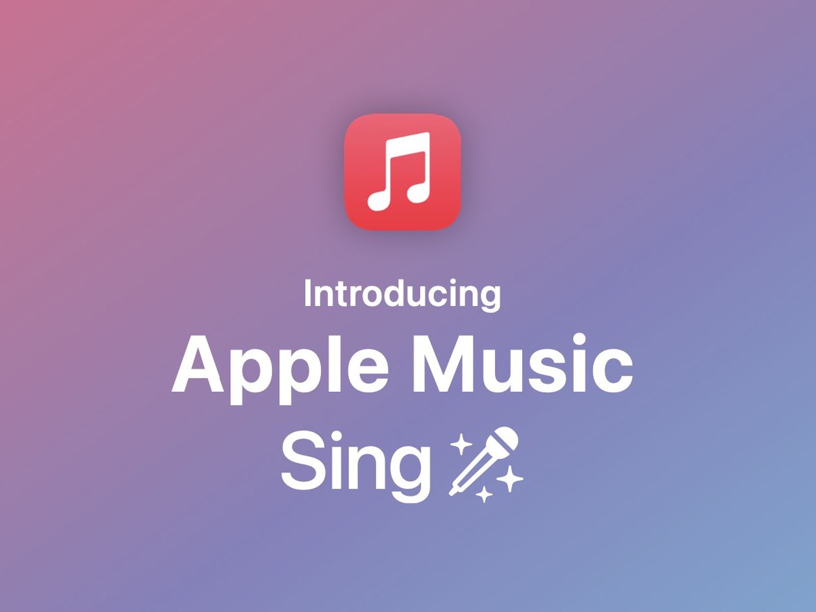 Af Gud Er deprimeret temperatur Apple Music Adding a Karaoke Experience With Apple Music Sing - MacRumors