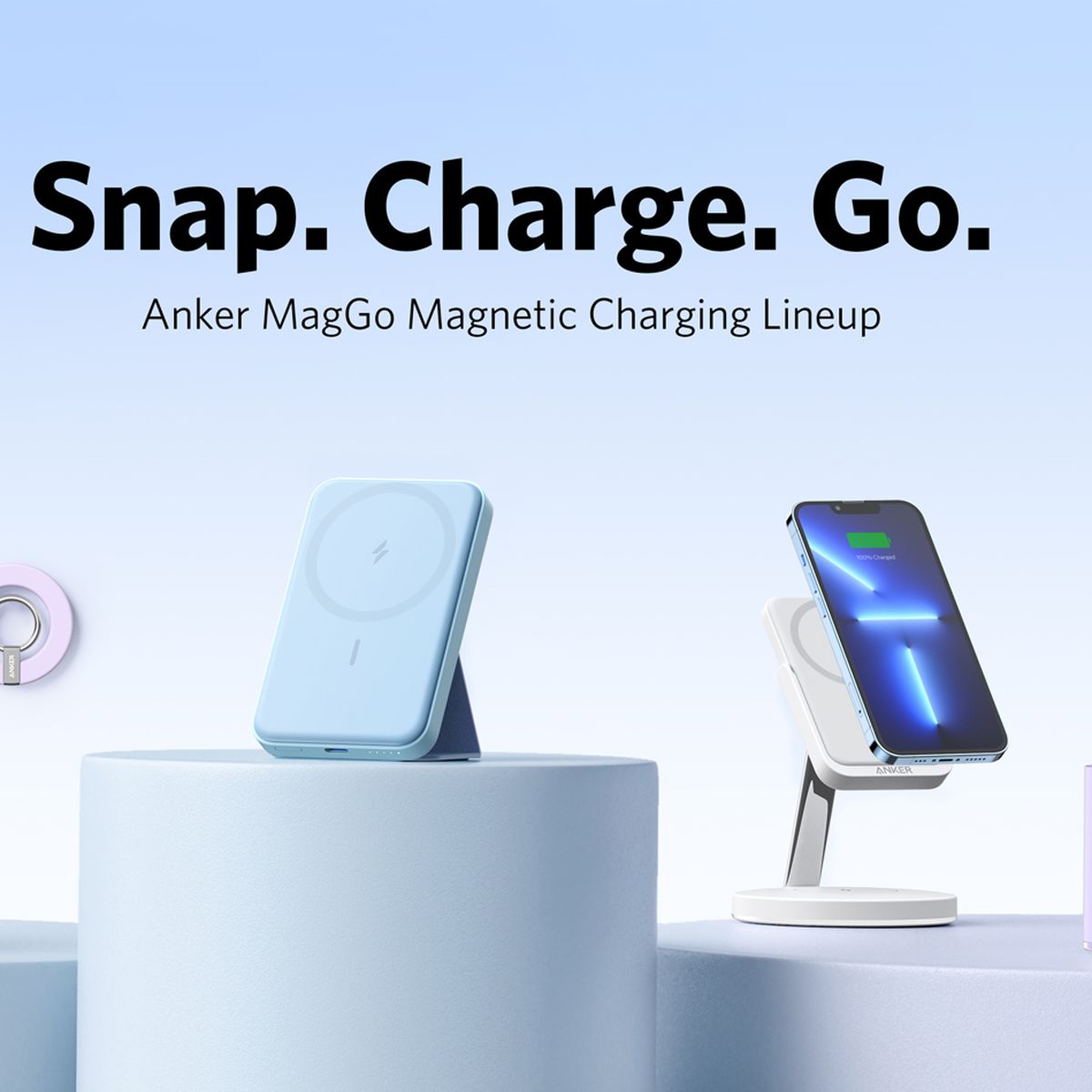 Anker 633 Magnetic Wireless Charger (MagGo) - Anker Europe