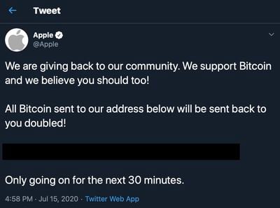 apple bitcoin hack