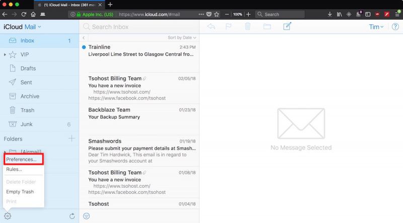 How to Set Up Out-of-Office Replies in Apple Mail and iCloud Mail