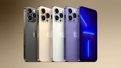 تتميز تشكيلة iPhone 14 Pro بالذهب