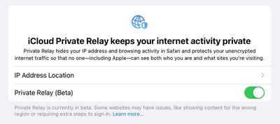 icloud private relay beta