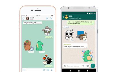 wiel Verst zwaar WhatsApp Announces Support for Sticker Packs - MacRumors