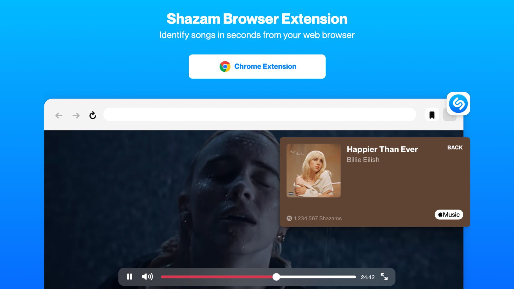 Apple's Shazam Music Recognition Service Now Available as Chrome