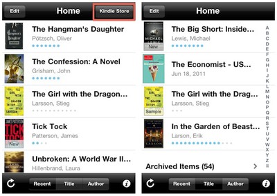 kindle for mac continuous scrolling