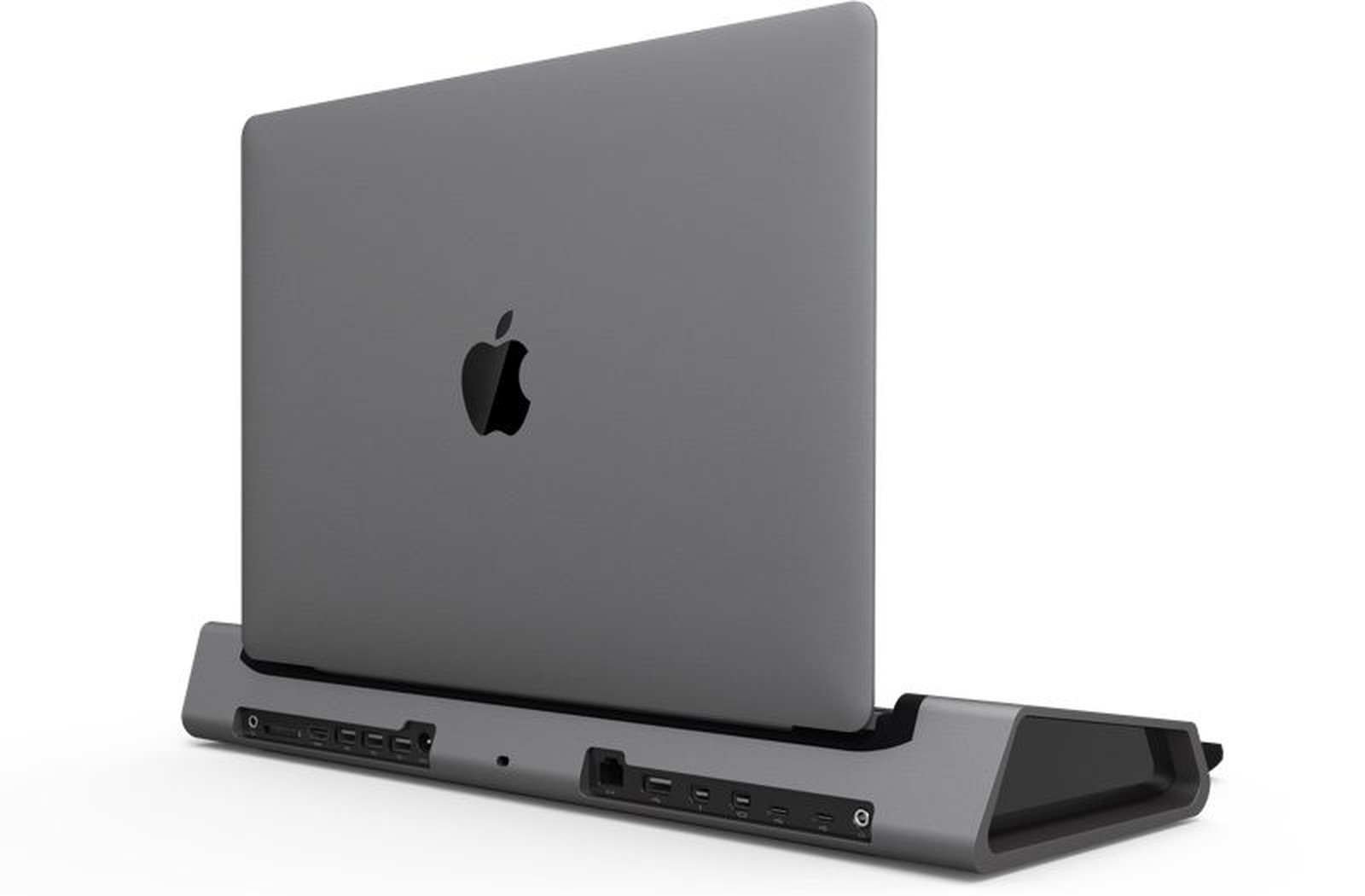 henge dock how to turn on macbook