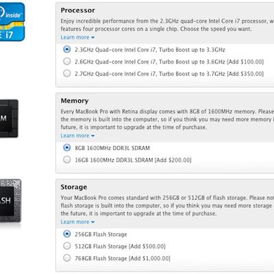 retina macbook pro full customization