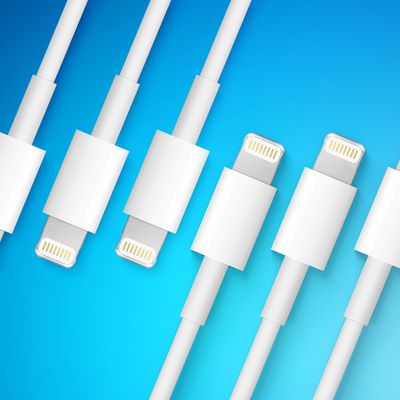 lightning connector feature blue