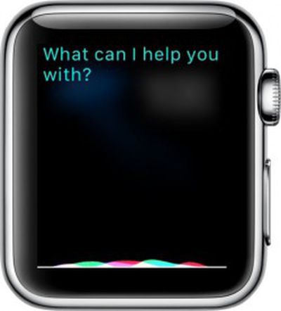 Siri on Apple Watch