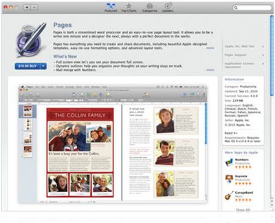 125657 pages mac app store