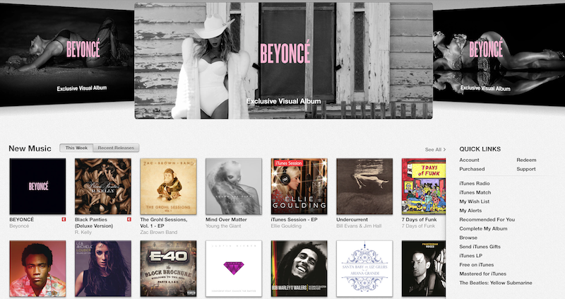 Apple Pushing Record Labels for More Exclusive Beyonce-Like iTunes ...