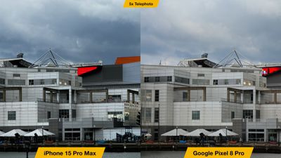 Vergelijking tussen de 15 Pro Max-telefoon en de Pixel 11