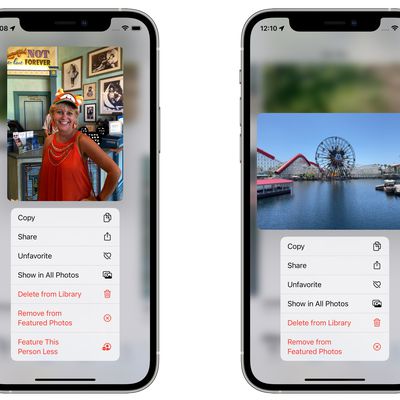 photos app remove from featured