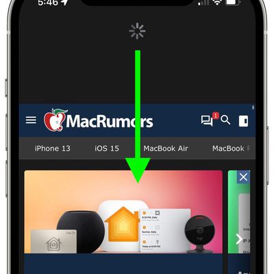 ios 15 pull to refresh how to