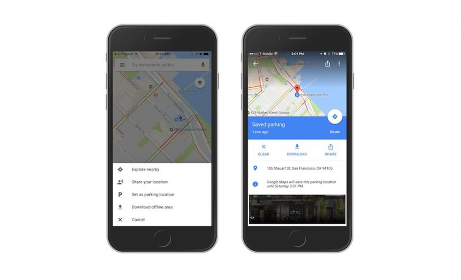 Google Maps Now Remembers Where You Parked Your Car - MacRumors