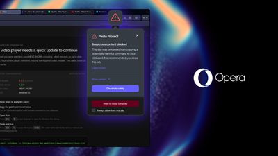 Браузер Opera получил защиту от вредоносных команд в буфере обмена