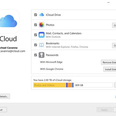 icloud passwords for windows