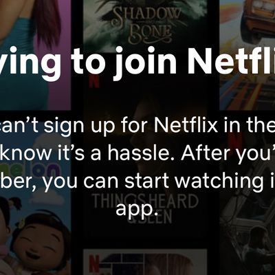 netflix sign up