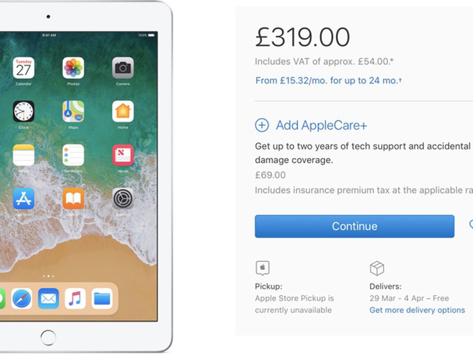 New Sixth Generation Ipad Priced Lower Than Previous Model In Several Countries Macrumors