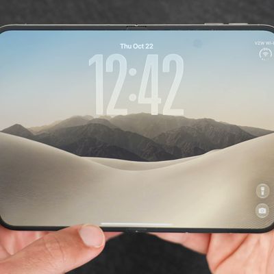 iphone duo unfolded lock screen