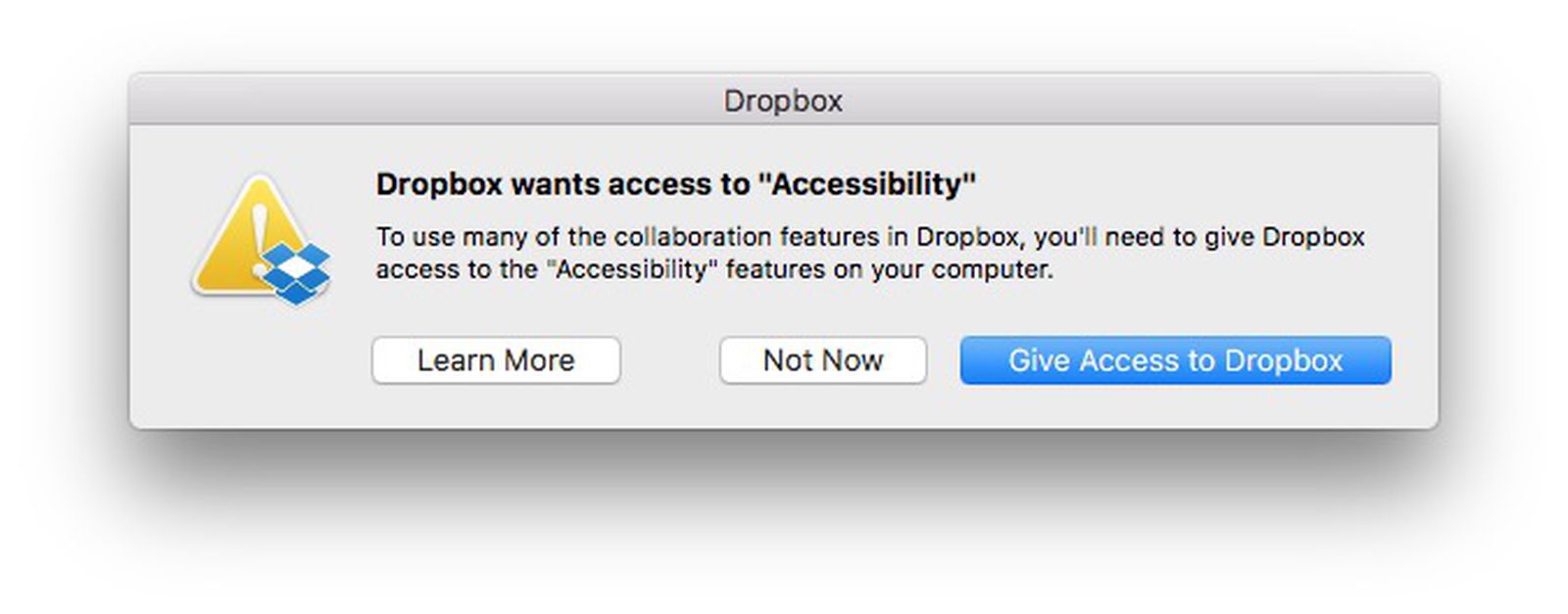 what is the latest version of dropbox for mac os sierra