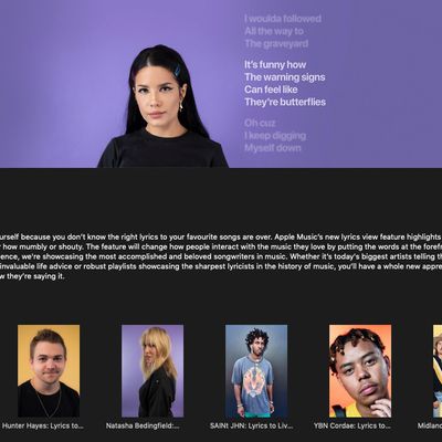 apple music lyrics to live by