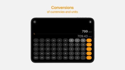 calculator wide view
