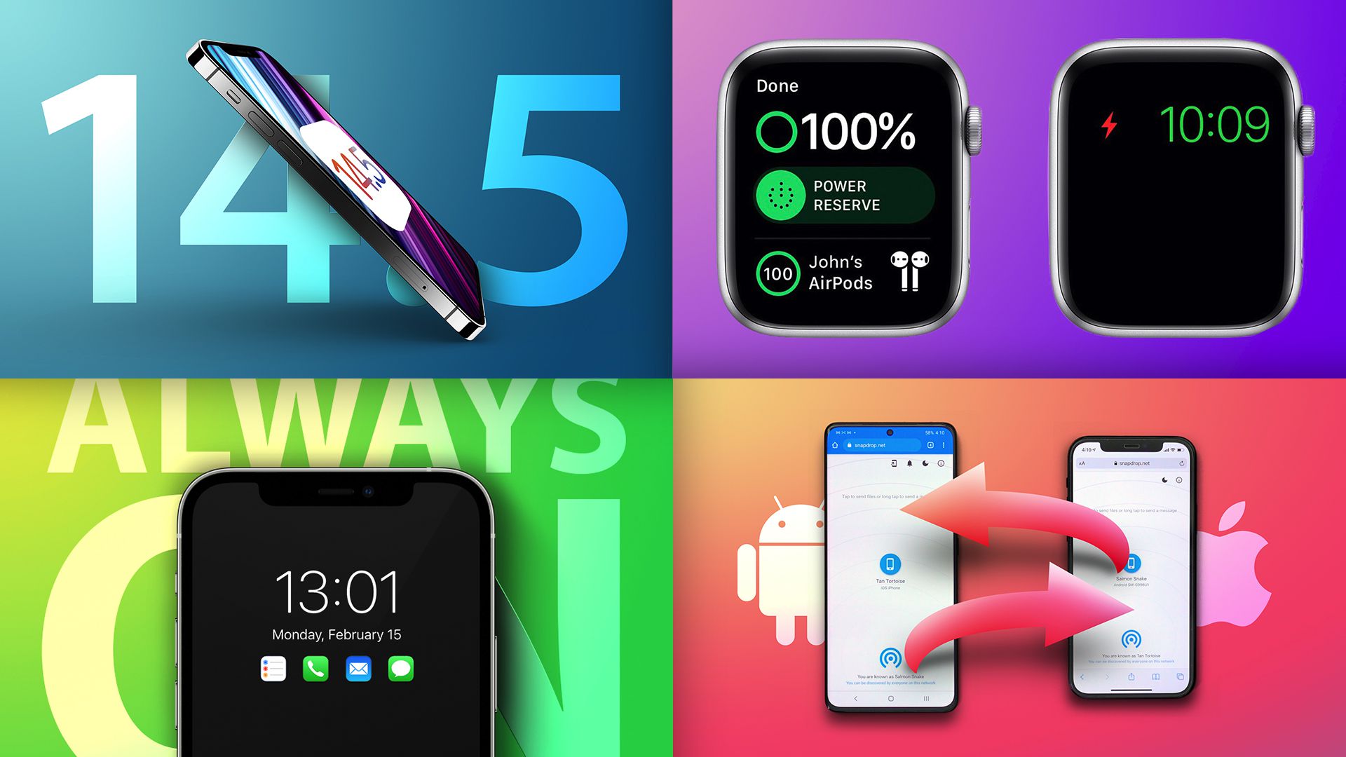 Top Stories: More iOS 14.5 Beta Changes, iPhone 13 Rumors, Apple Watch Charging Issue Resolved