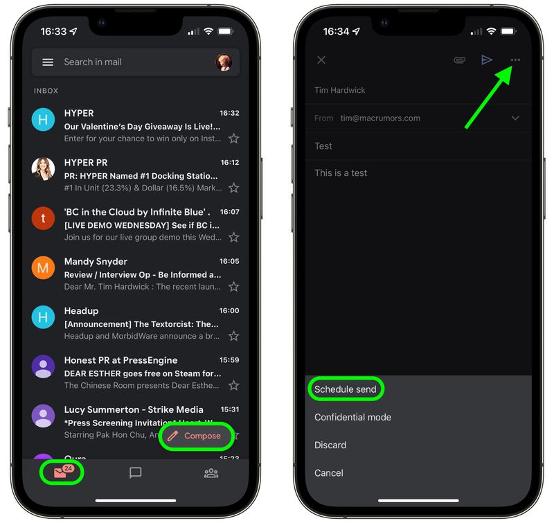 How to Schedule Emails on iPhone and iPad - MacRumors