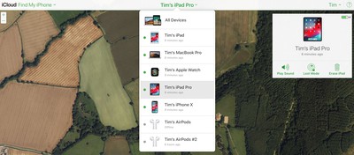how do i use find my iphone on my mac