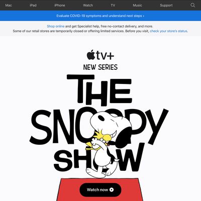 snoopy show homepage